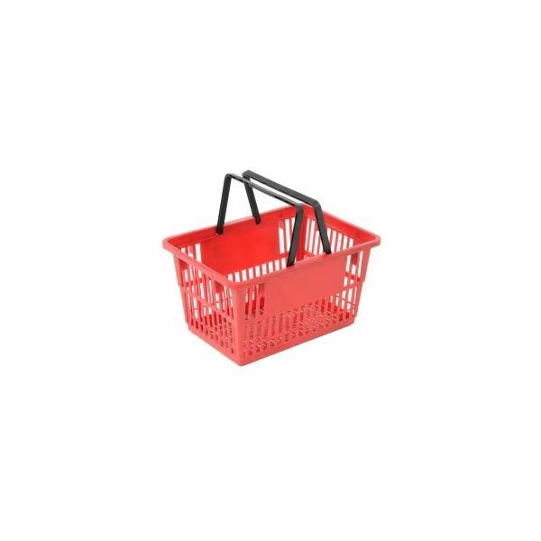 Good L  Large Shopping Basket with Plastic Handle 33 Liter 1938L x 1314W x 10H Red, Good L, Mfr#: LARGE-RED